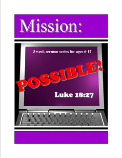 Kids Power Company <i>Mission Possible</i> Kids' Church Curriculum Download